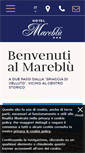Mobile Screenshot of hotel-mareblu.it